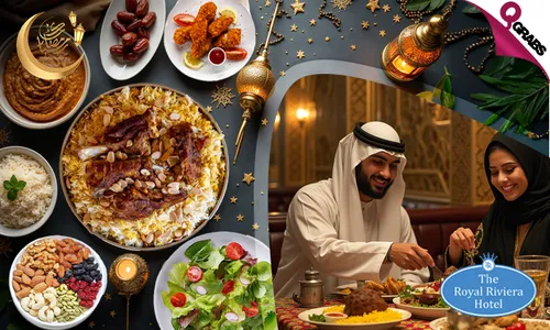 Iftar, Ghabga Buffet & Suhoor Platter at The Royal Riviera!